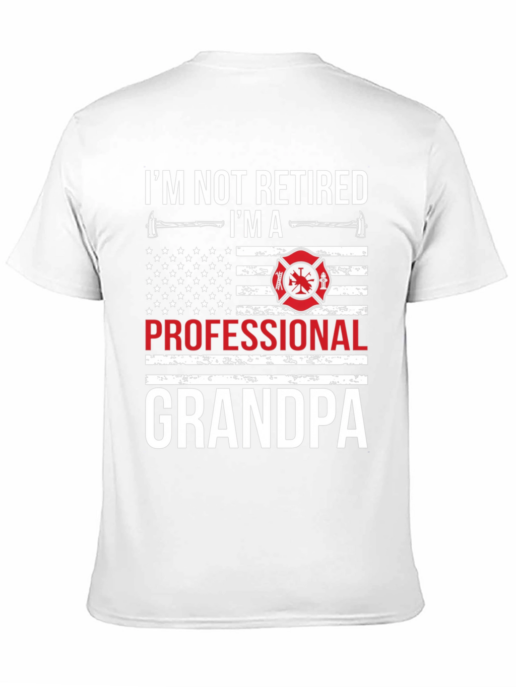 Professional Grandpa Firefighter T-Shirt