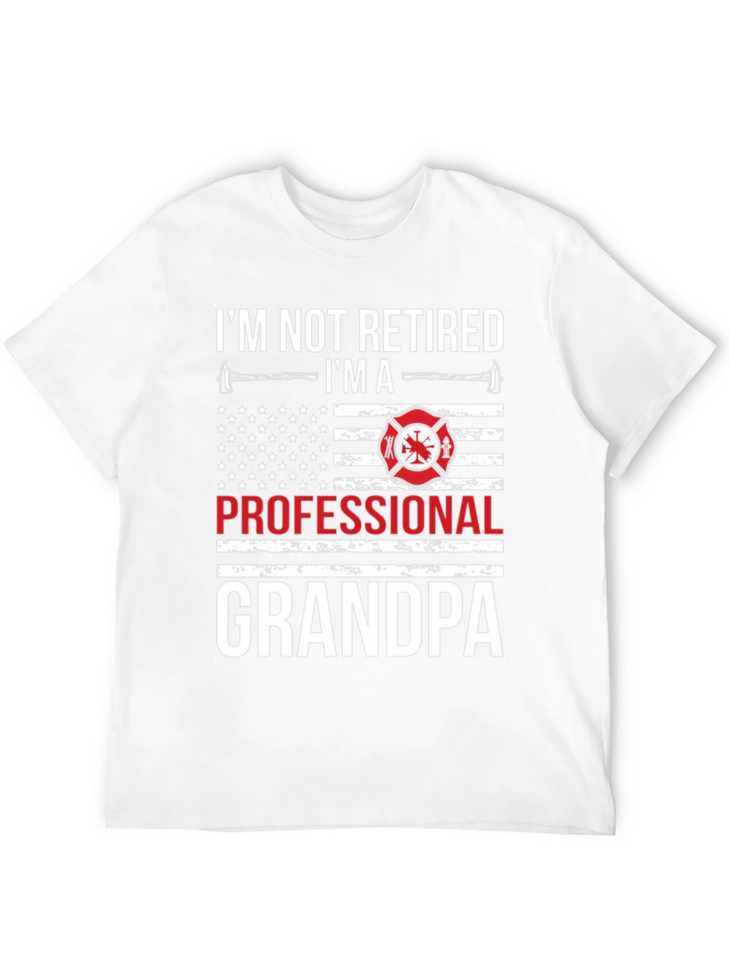 Professional Grandpa Firefighter T-Shirt