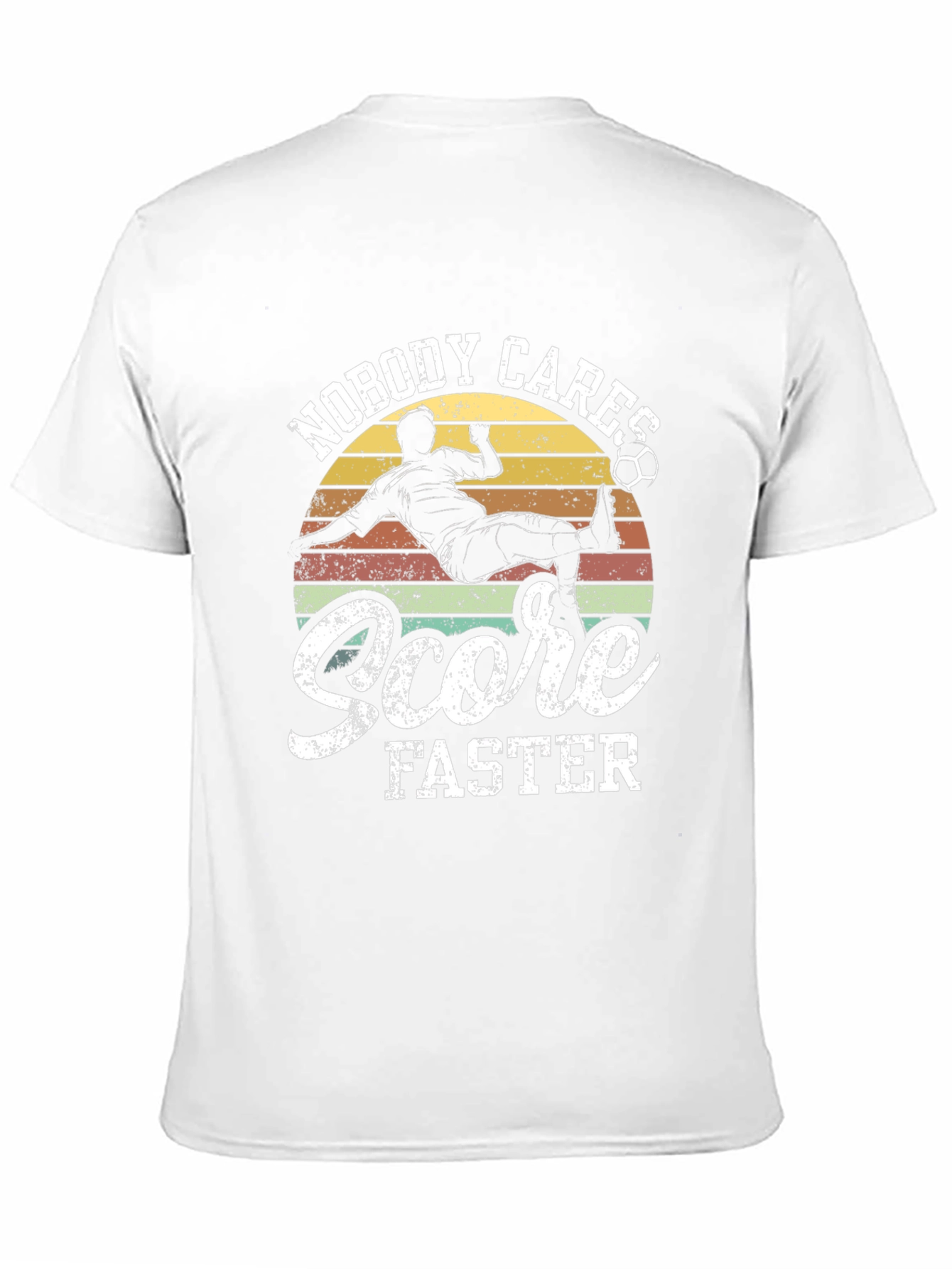 Nobody Cares Score Faster Graphic T-Shirt