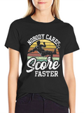 Nobody Cares Score Faster Graphic T-Shirt