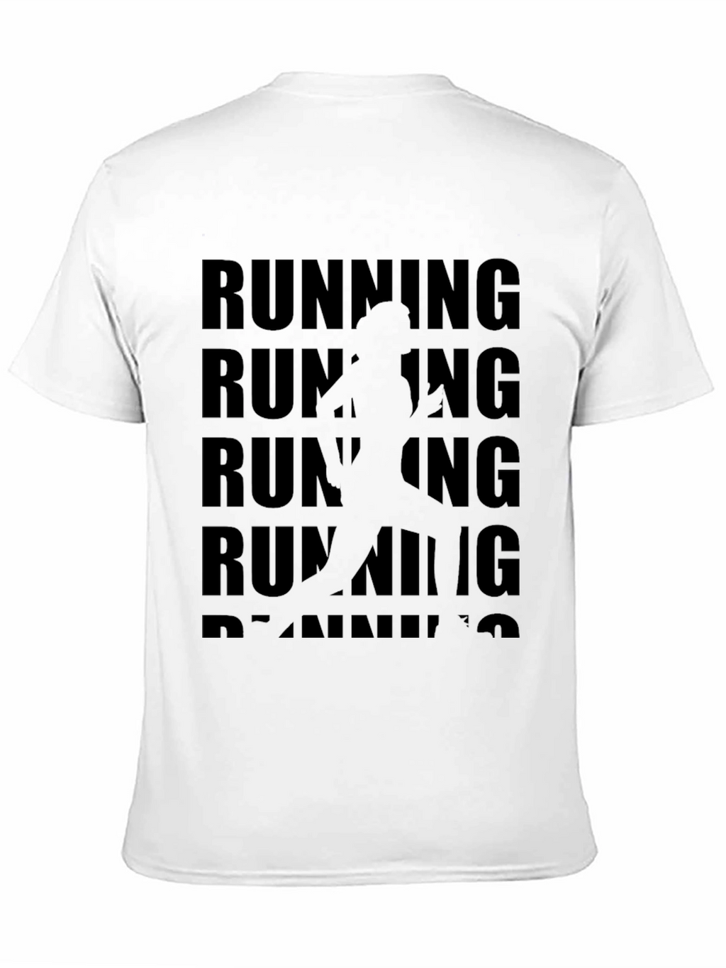 Running Graphic Tee - Black