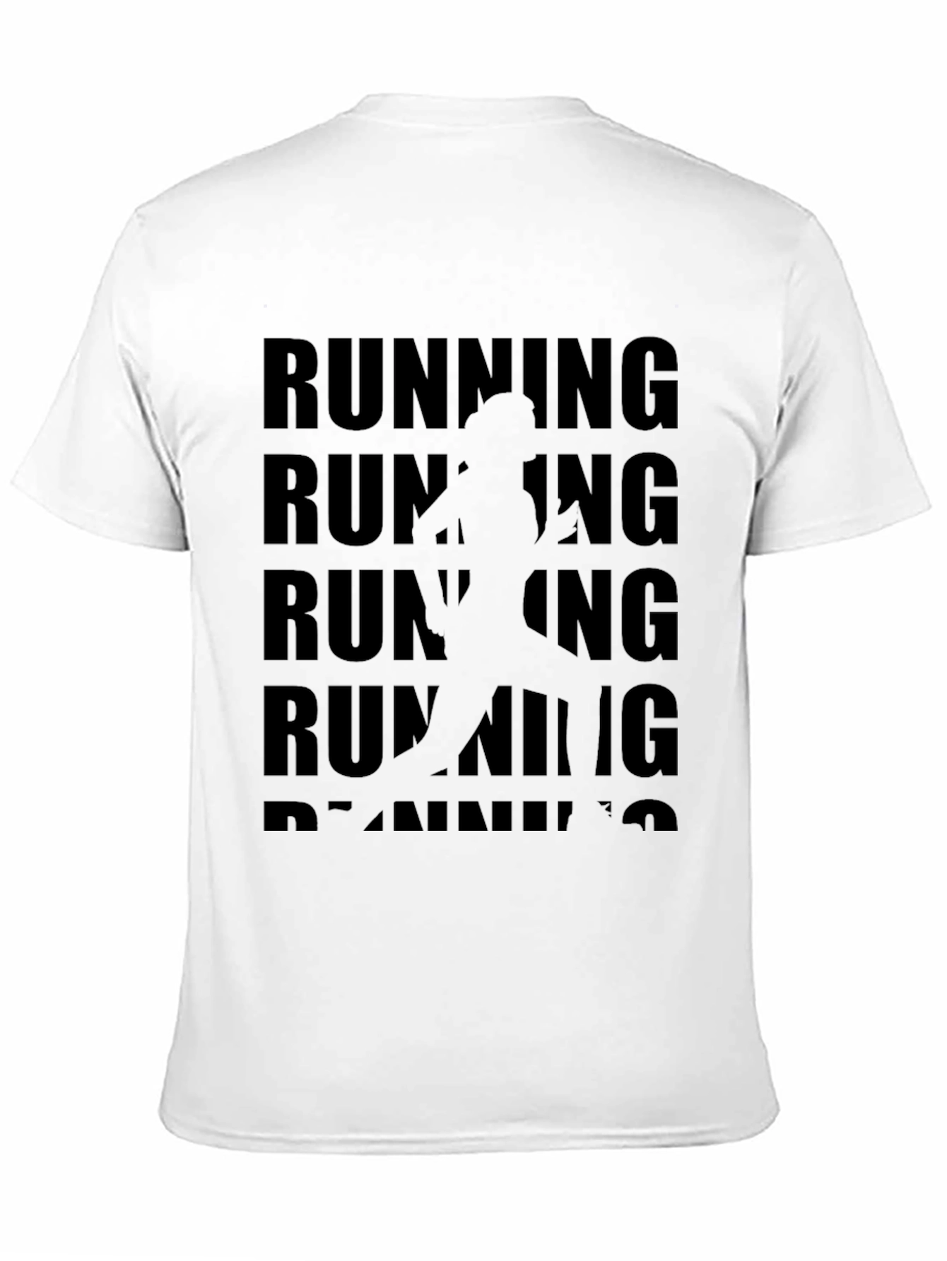 Running Graphic Tee - Black