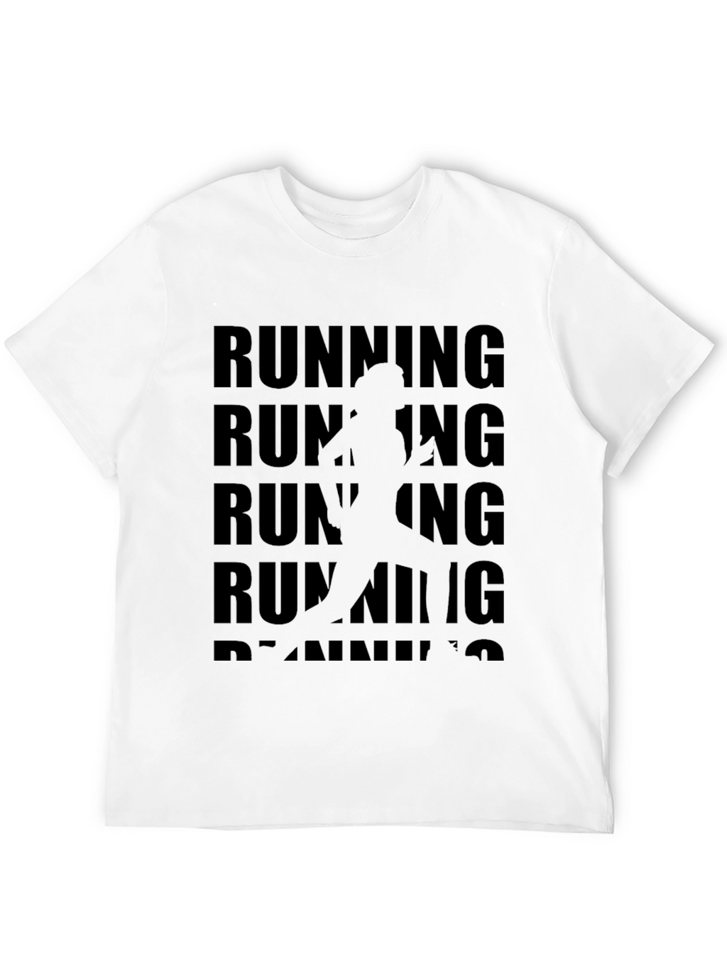 Running Graphic Tee - Black