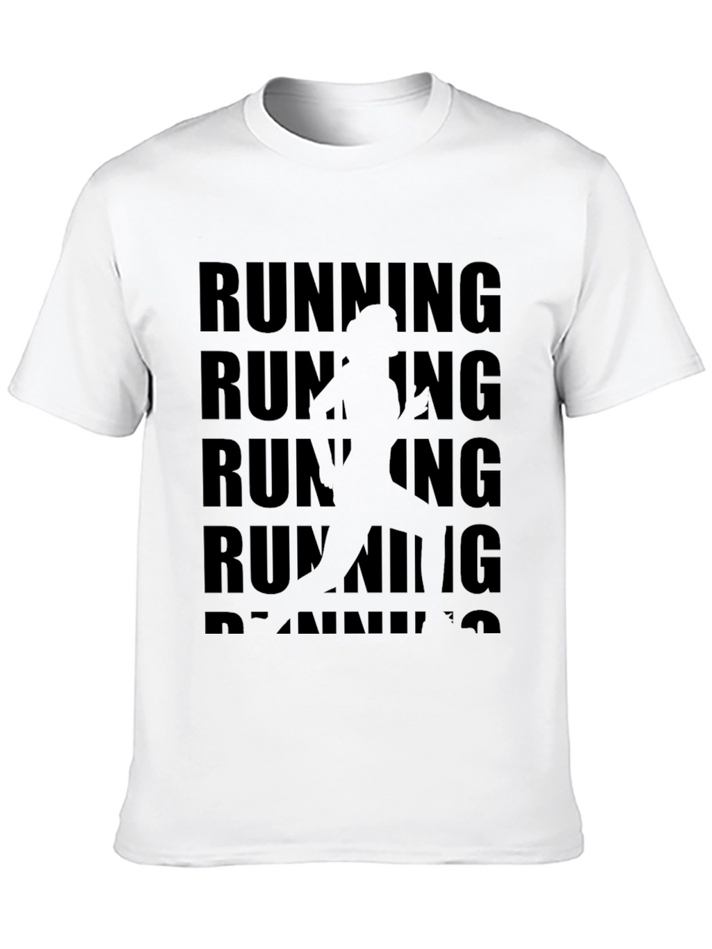 Running Graphic Tee - Black