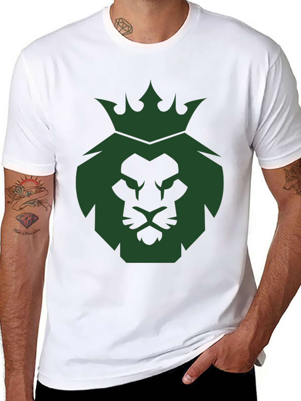 Lion King Graphic Black T-Shirt