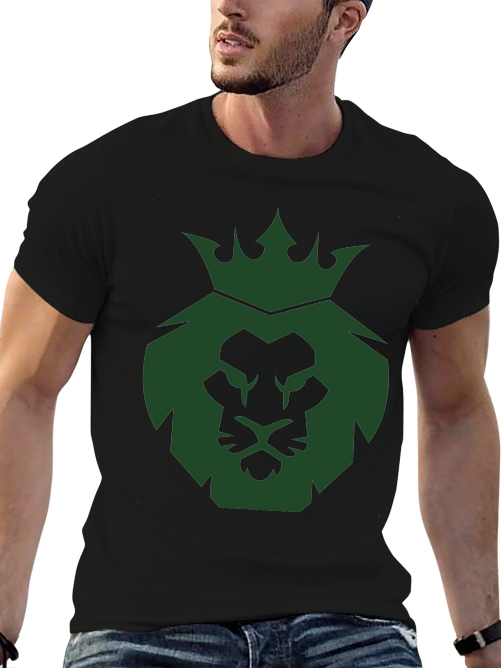 Lion King Graphic Black T-Shirt