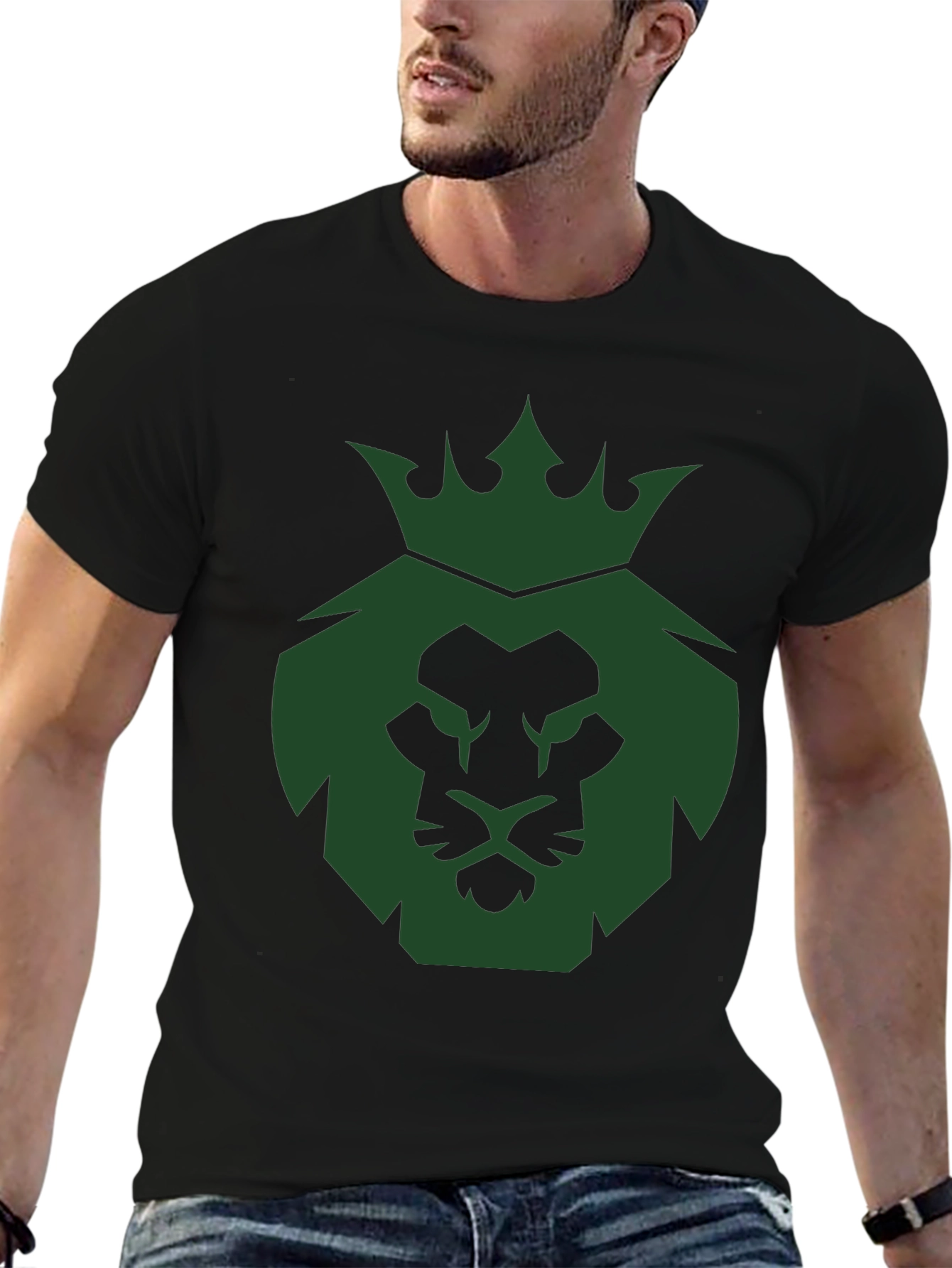 Lion King Graphic Black T-Shirt