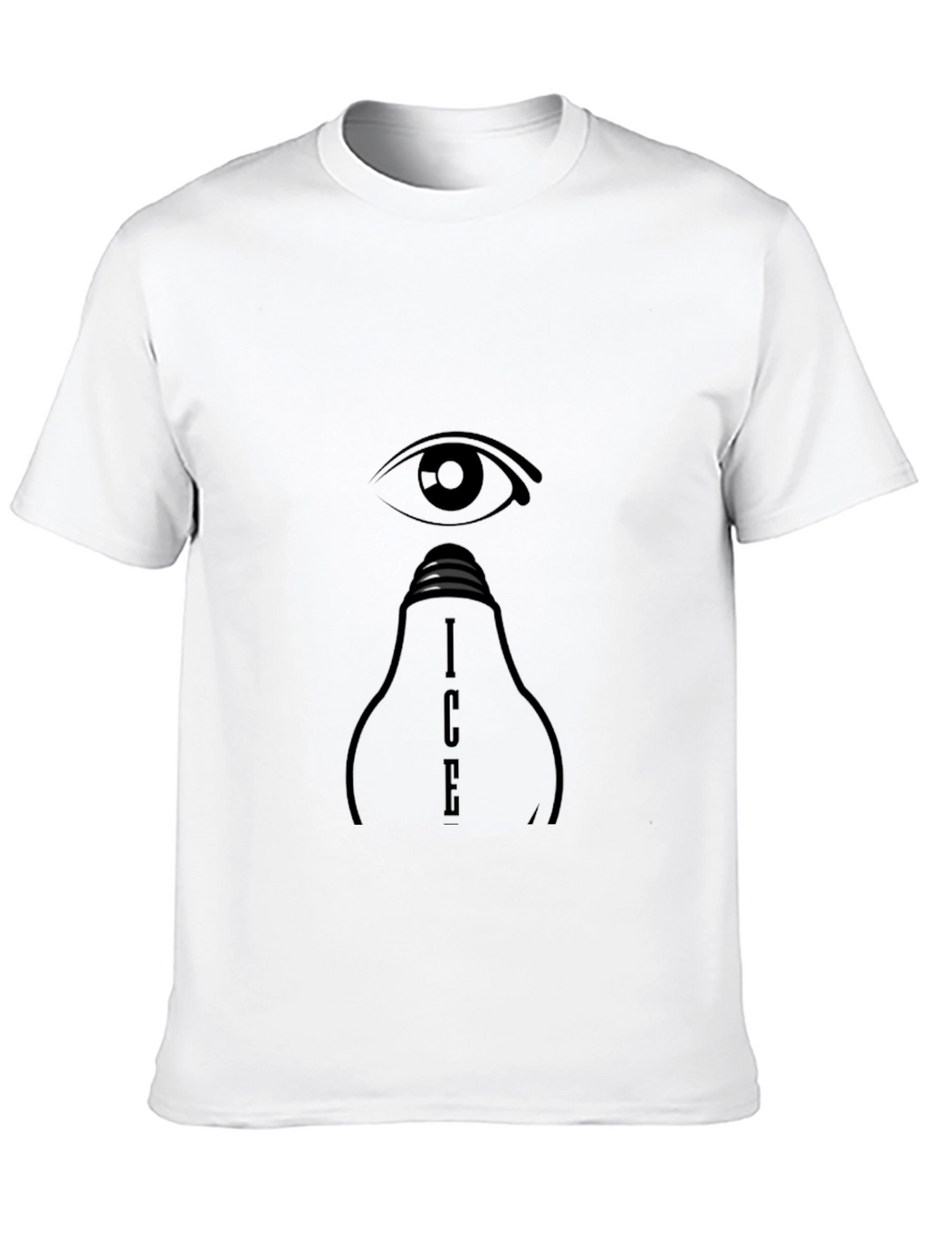 Eye See Lightbulb Graphic T-Shirt