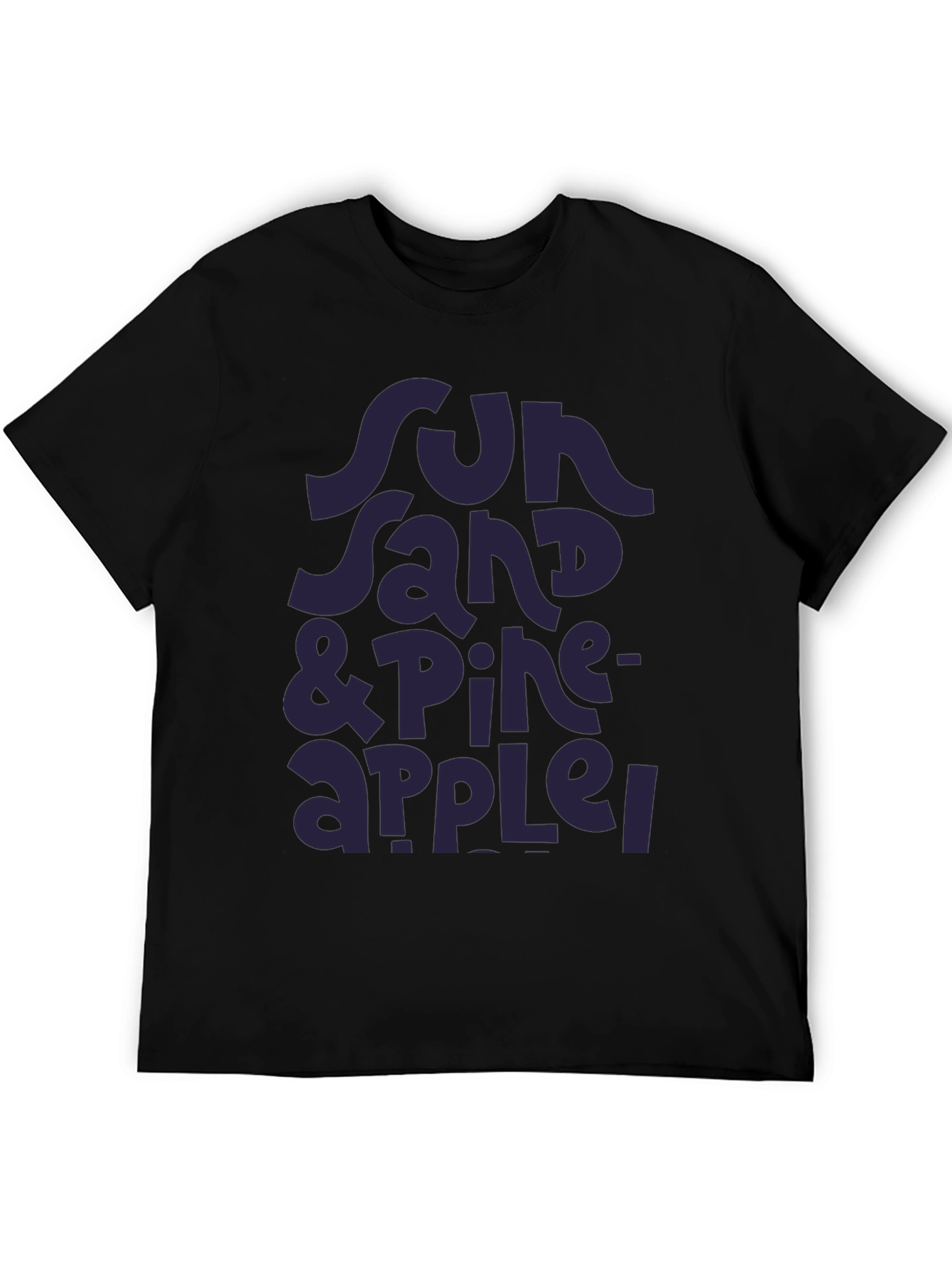 Sun Sand & Pineapple T-Shirt - Stylish Summer Tee