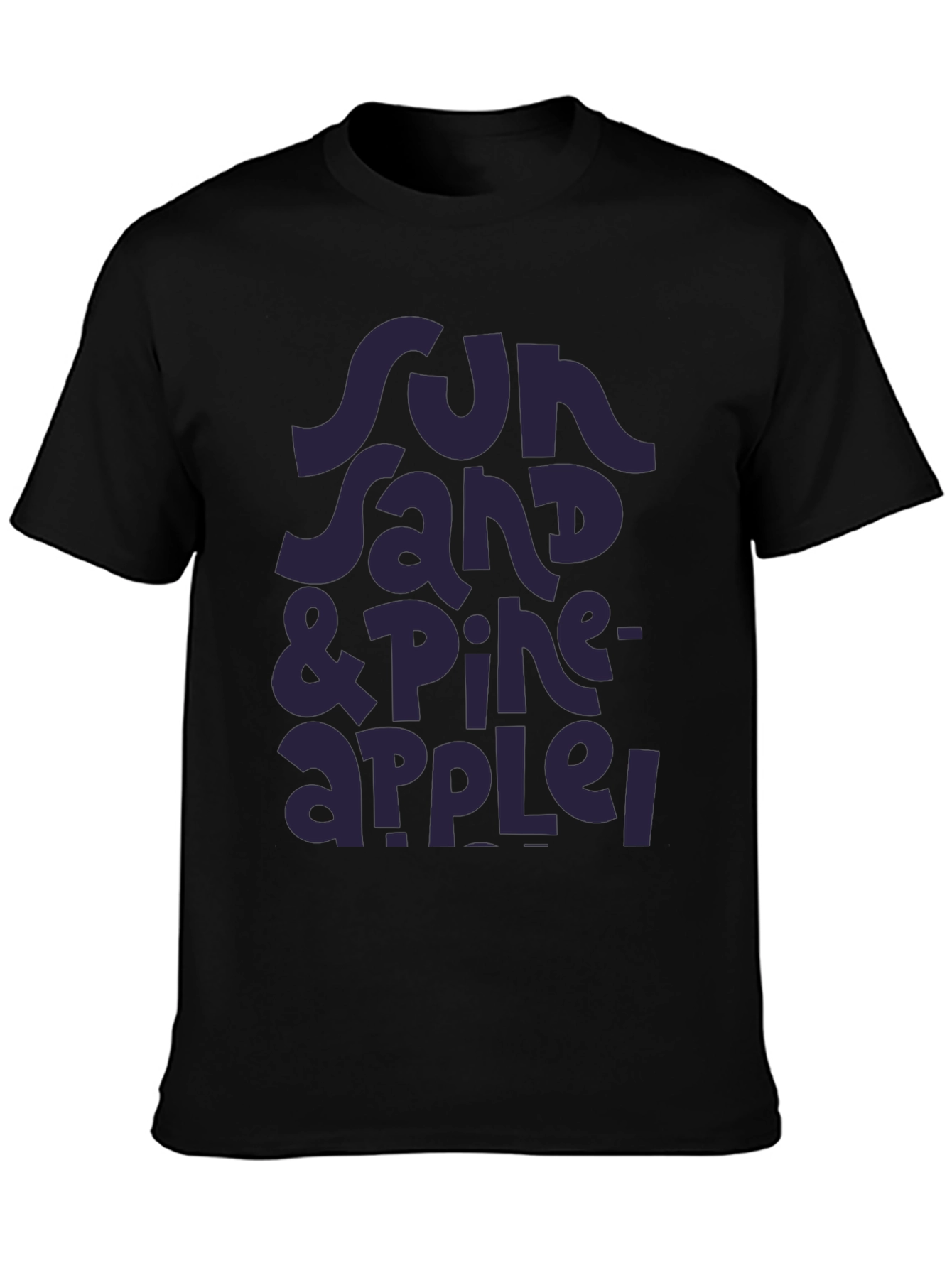Sun Sand & Pineapple T-Shirt - Stylish Summer Tee