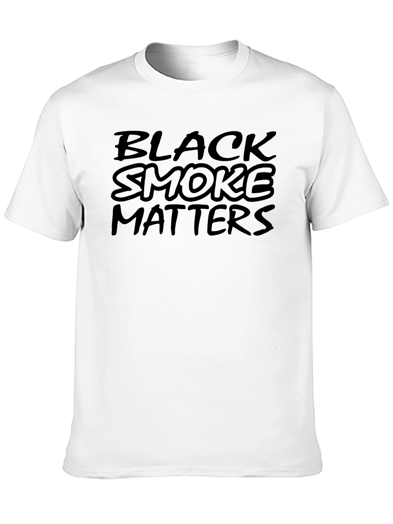 Black Smoke Matters Graphic T-Shirt