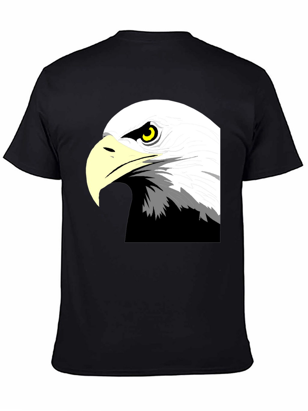 Bold Eagle Graphic Black T-Shirt