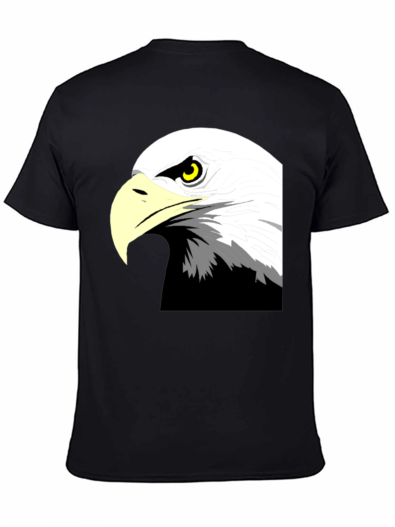 Bold Eagle Graphic Black T-Shirt