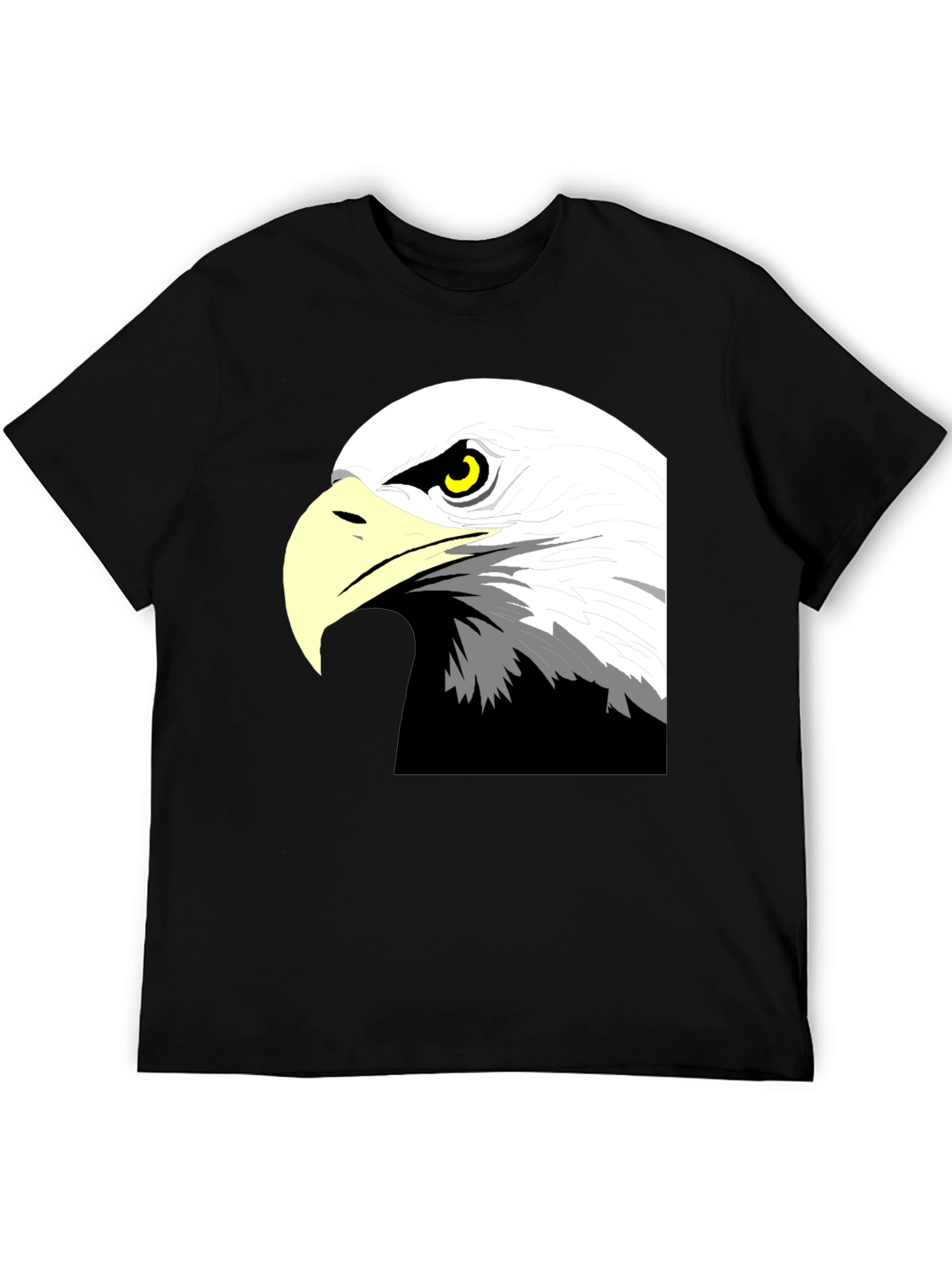 Bold Eagle Graphic Black T-Shirt