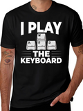 I Play WASD Keyboard Gamer T-Shirt