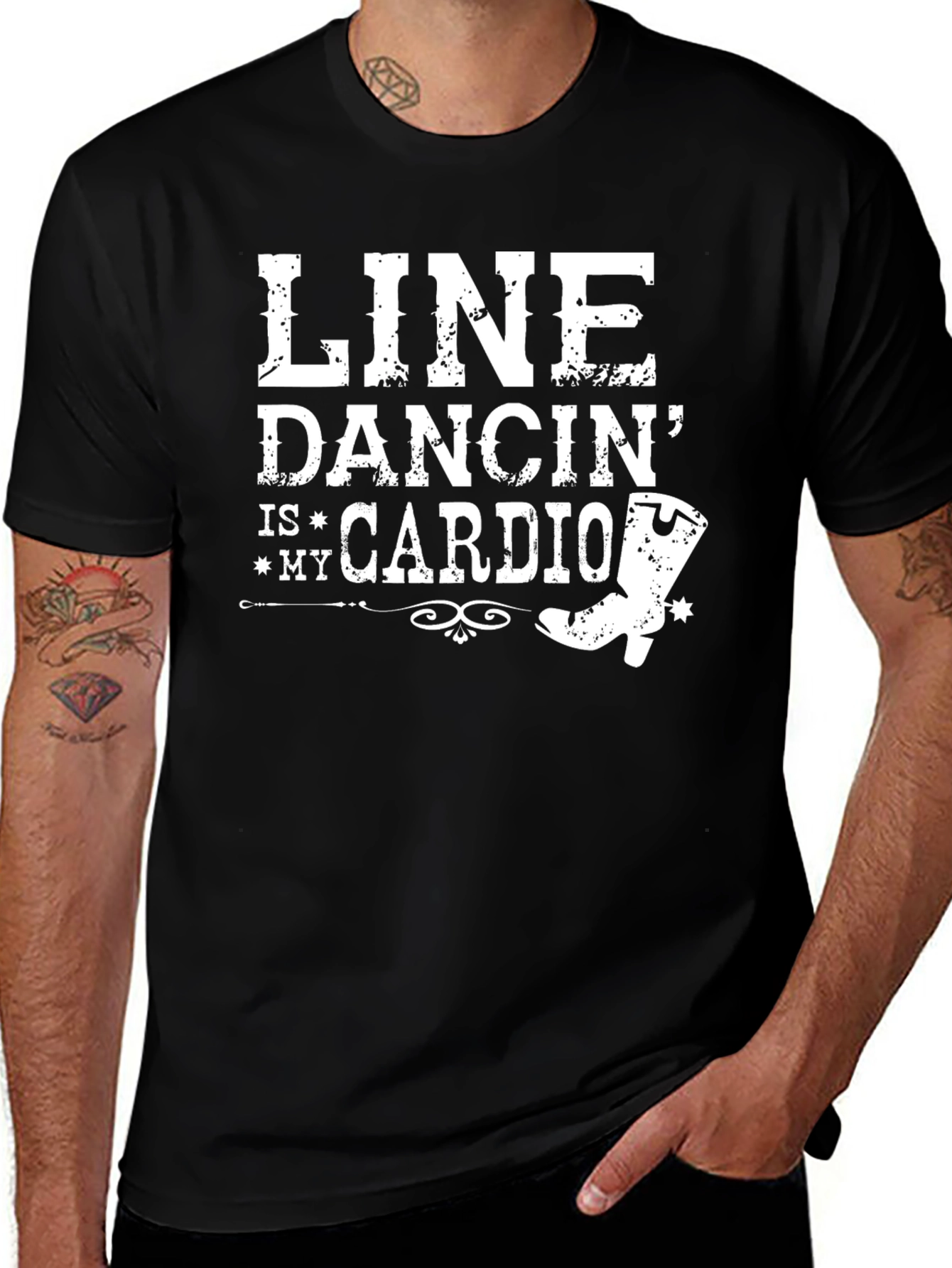 Line Dancing is My Cardio T-Shirt