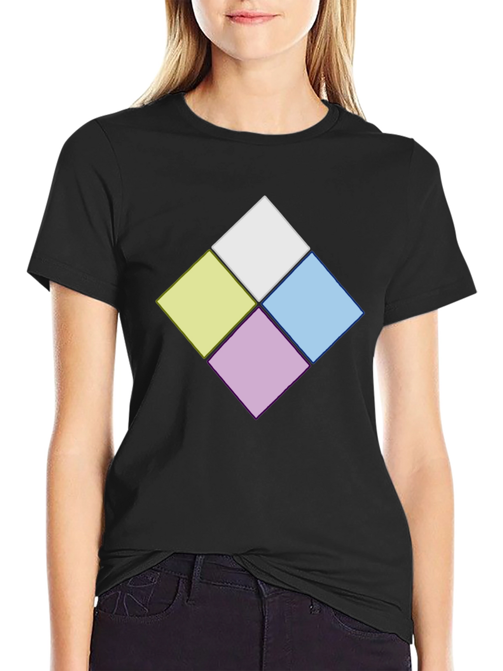 Diamond Authority Steven Universe Inspired Black T-Shirt