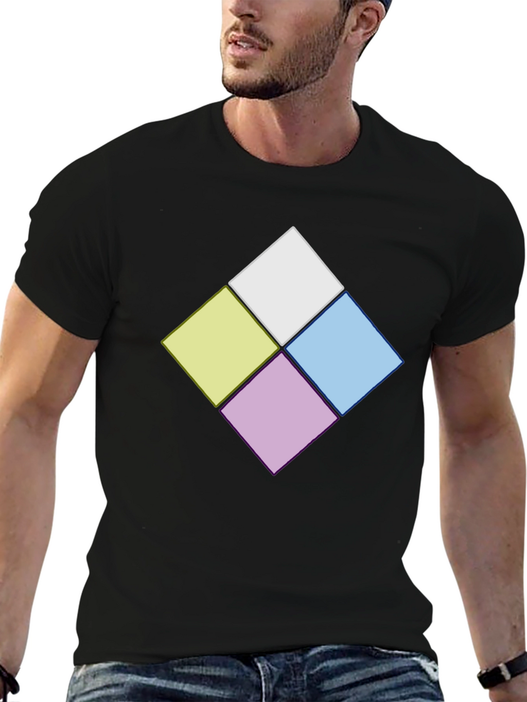 Diamond Authority Steven Universe Inspired Black T-Shirt