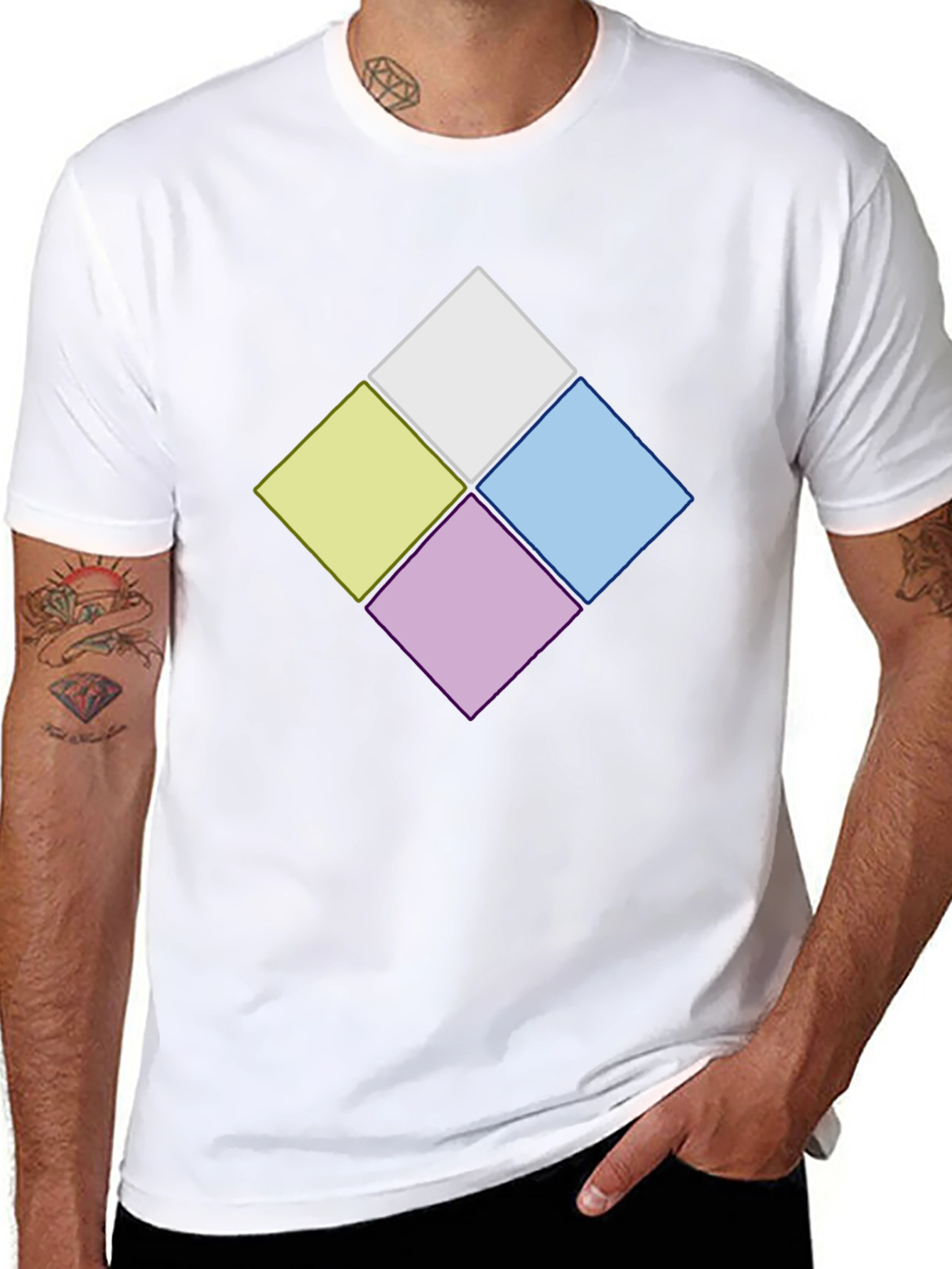 Diamond Authority Steven Universe Inspired Black T-Shirt