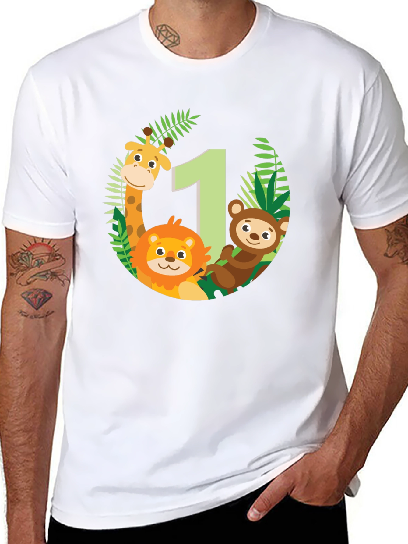 Jungle 1st Birthday T-Shirt