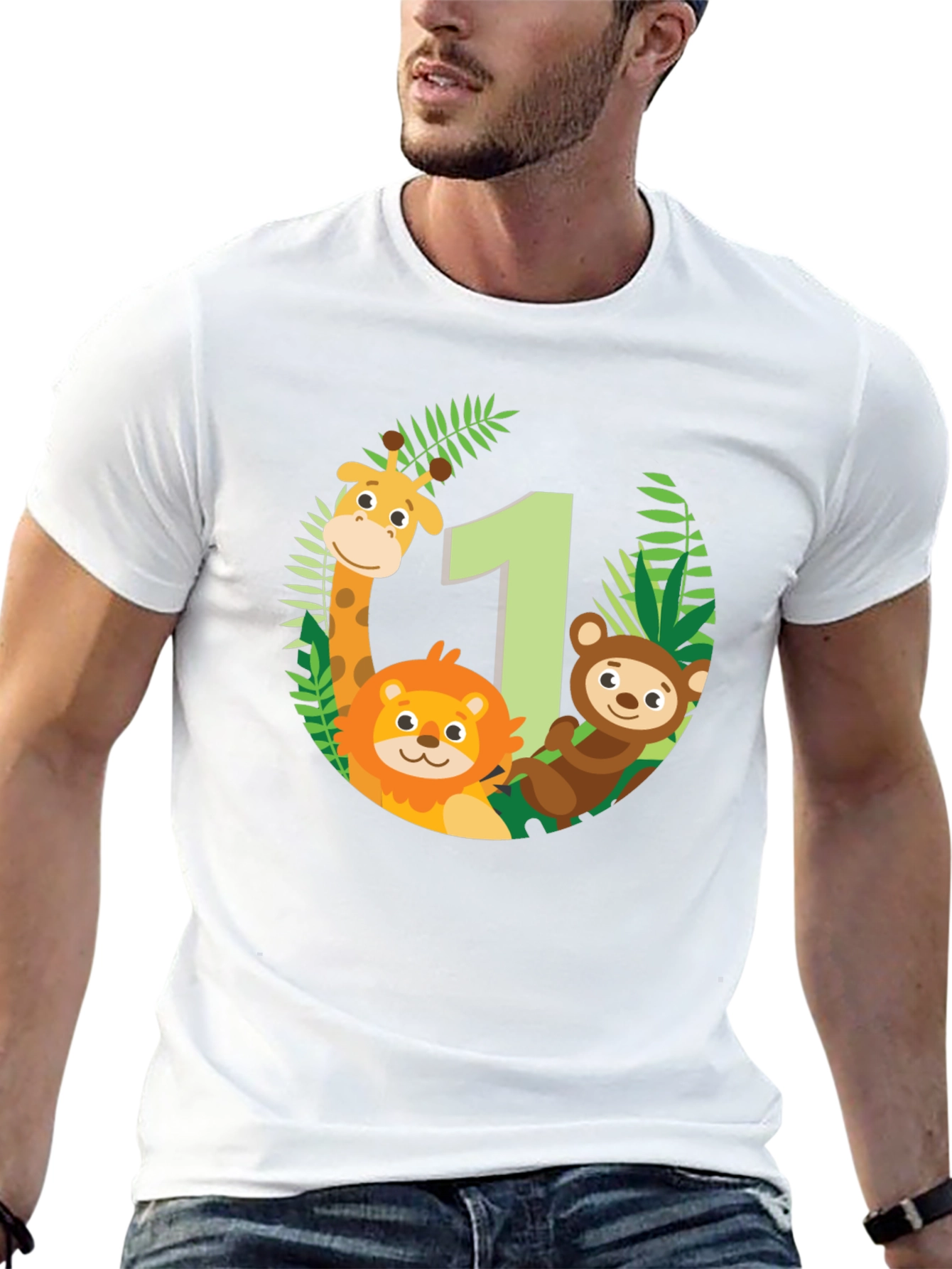 Jungle 1st Birthday T-Shirt