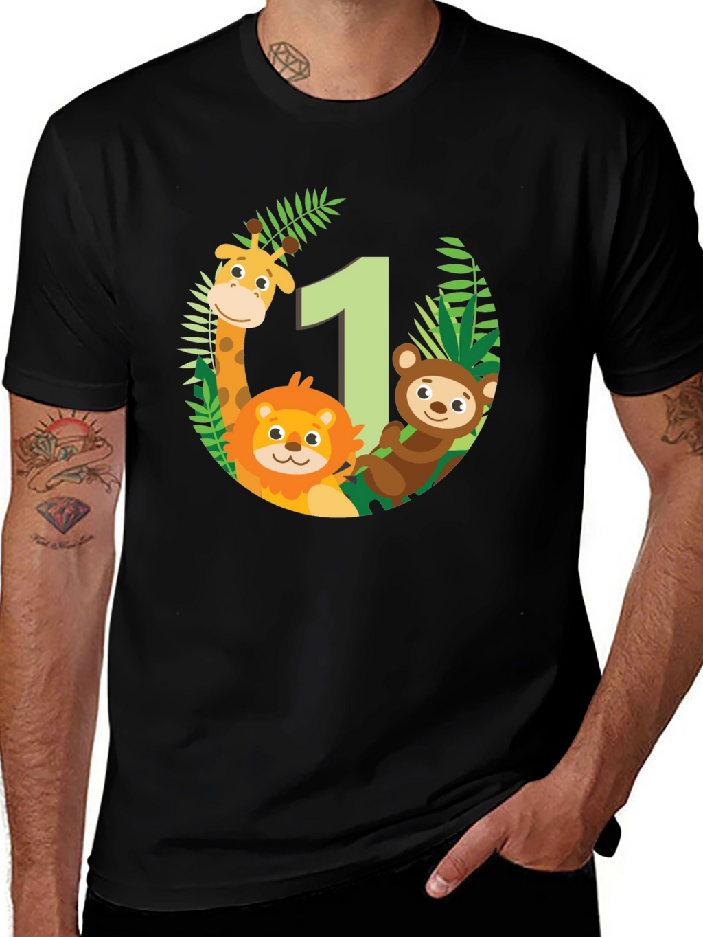 Jungle 1st Birthday T-Shirt