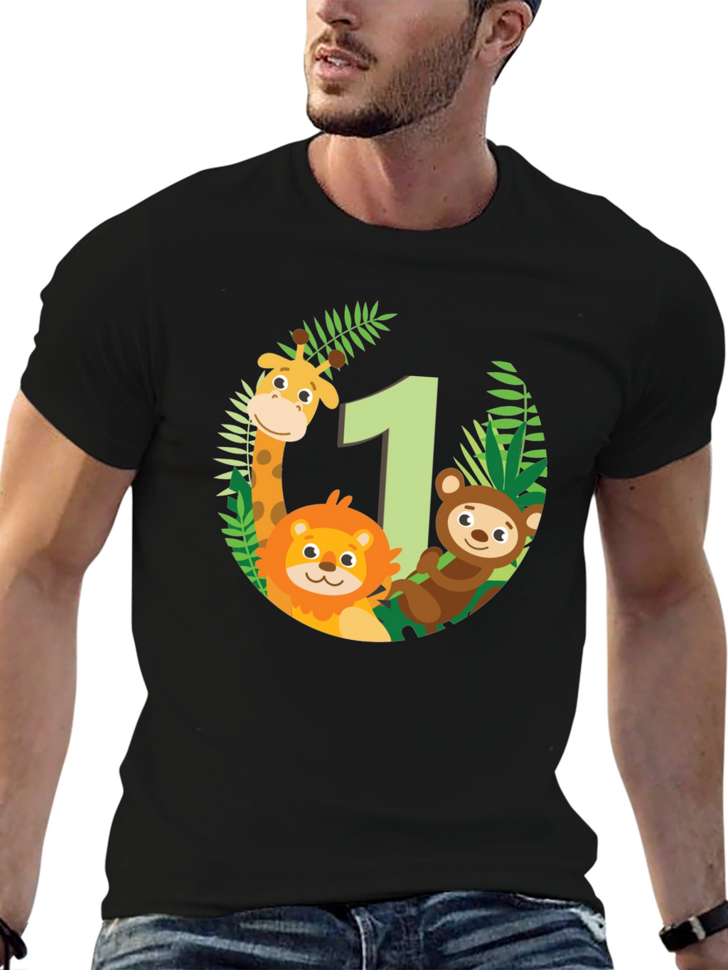 Jungle 1st Birthday T-Shirt