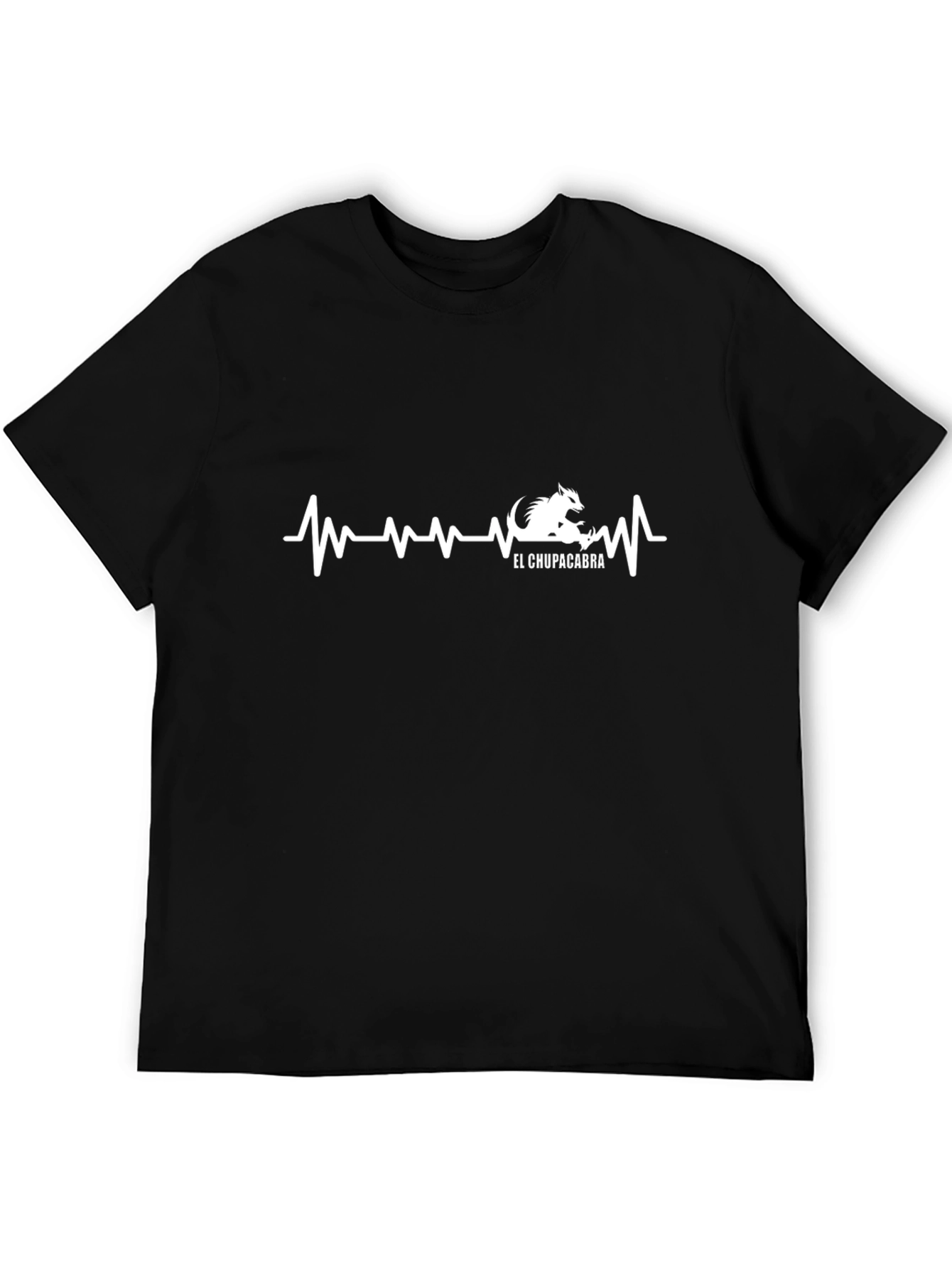 El Chupacabra Heartbeat T-Shirt - Black