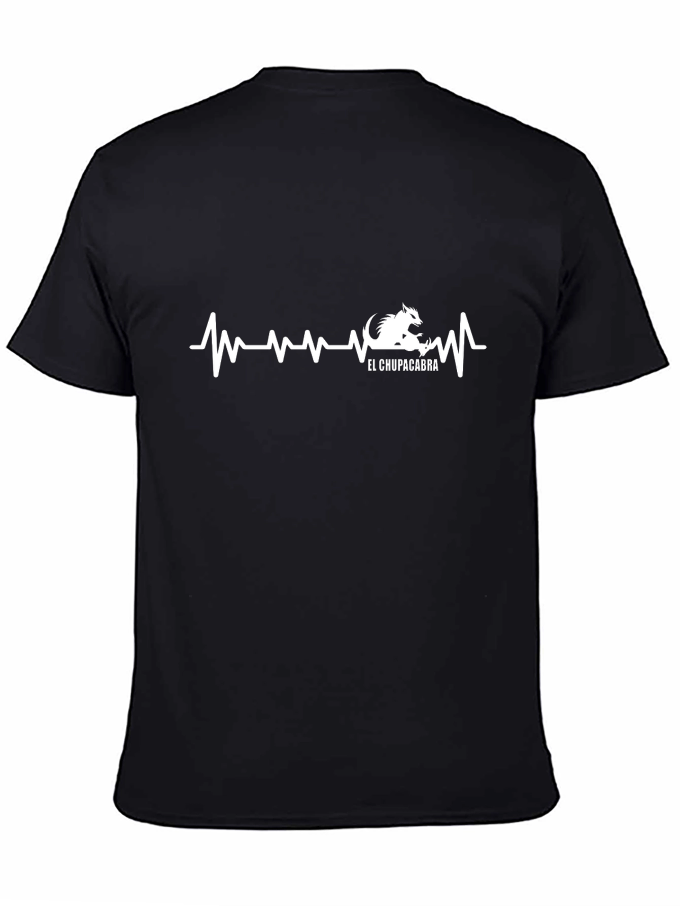 El Chupacabra Heartbeat T-Shirt - Black