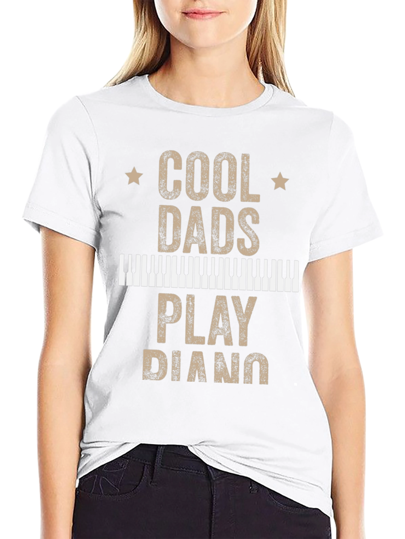 Cool Dads Play Piano T-Shirt