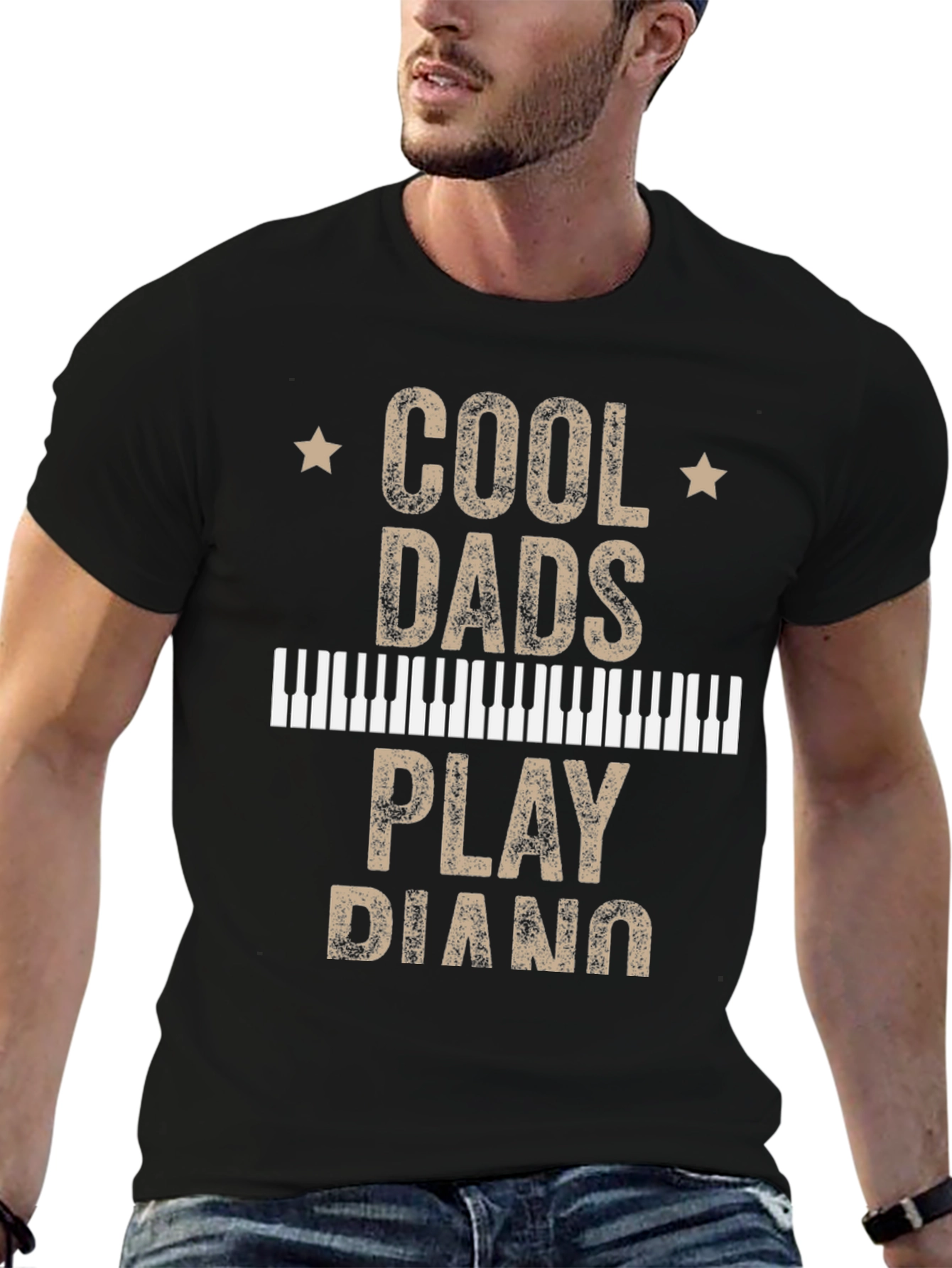 Cool Dads Play Piano T-Shirt