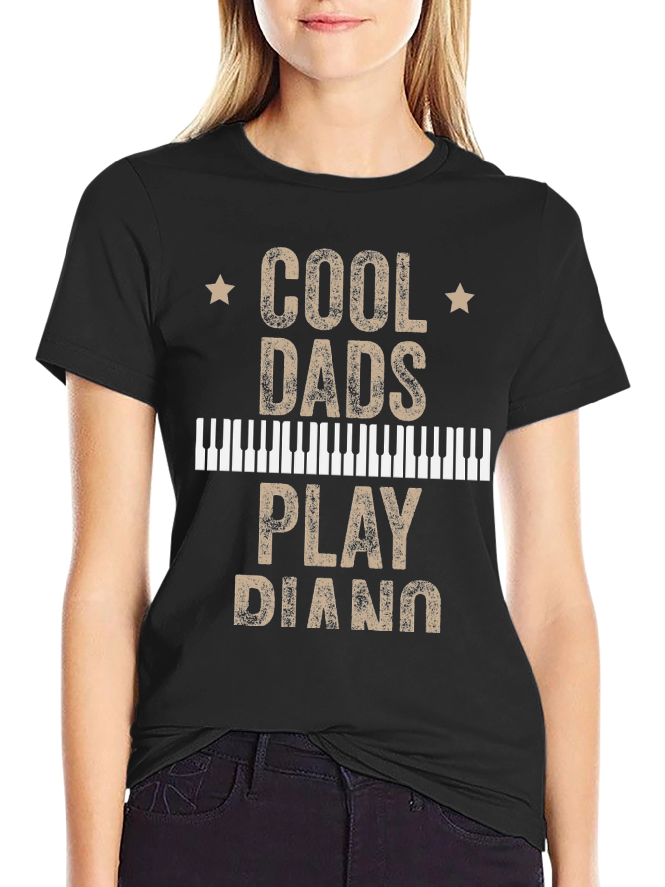 Cool Dads Play Piano T-Shirt