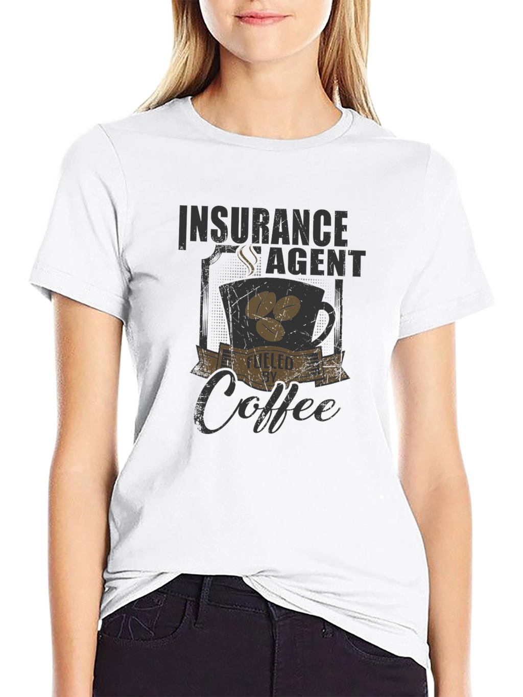Insurance Agent Fueled By Coffee T-Shirt