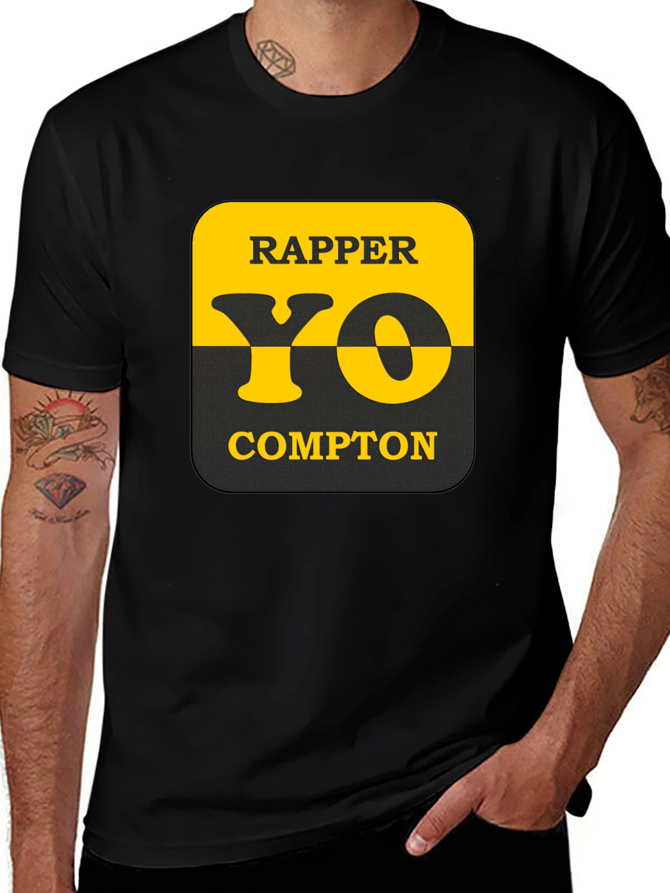 Rapper YO Compton Graphic T-Shirt