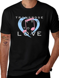 Transpose Hate to Love Graphic T-Shirt