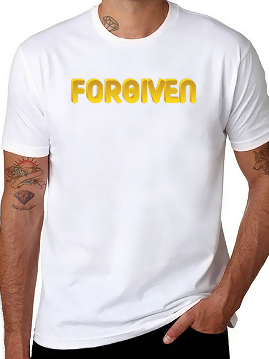 Forgiven T-Shirt - Bold Statement Tee