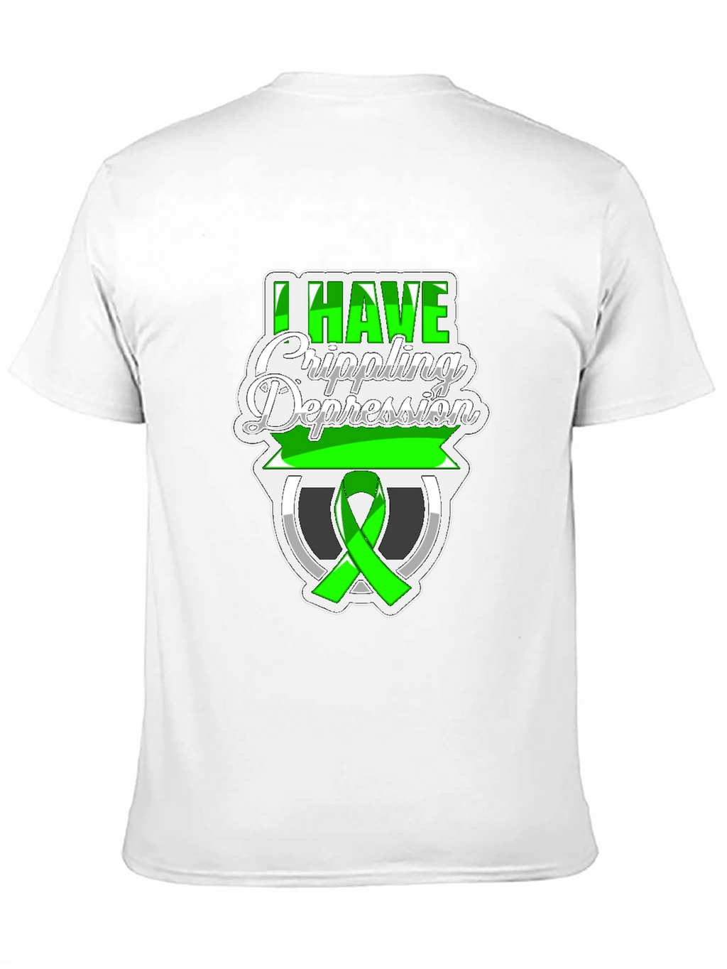 I Have Crippling Depression Awareness Graphic T-Shirt
