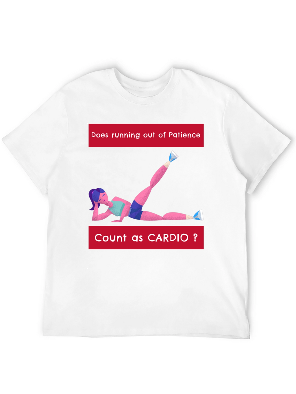 Cardio Patience Graphic T-Shirt