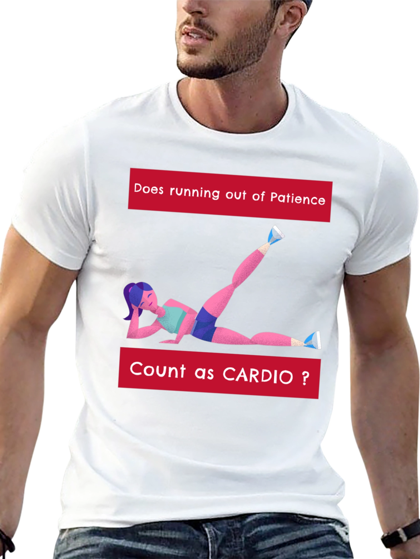 Cardio Patience Graphic T-Shirt