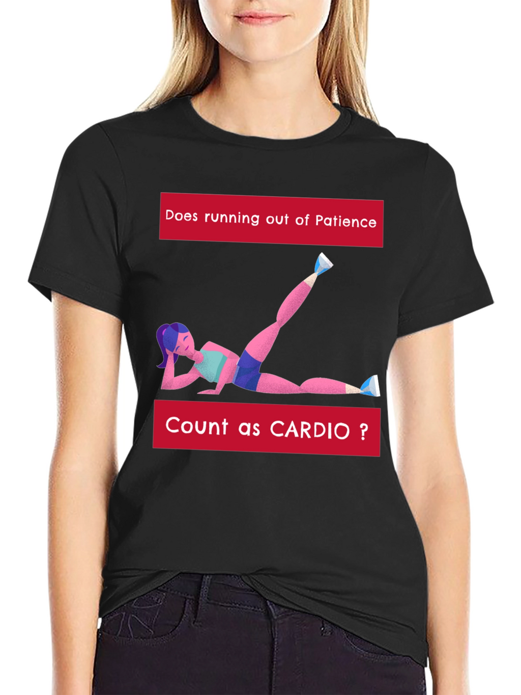 Cardio Patience Graphic T-Shirt