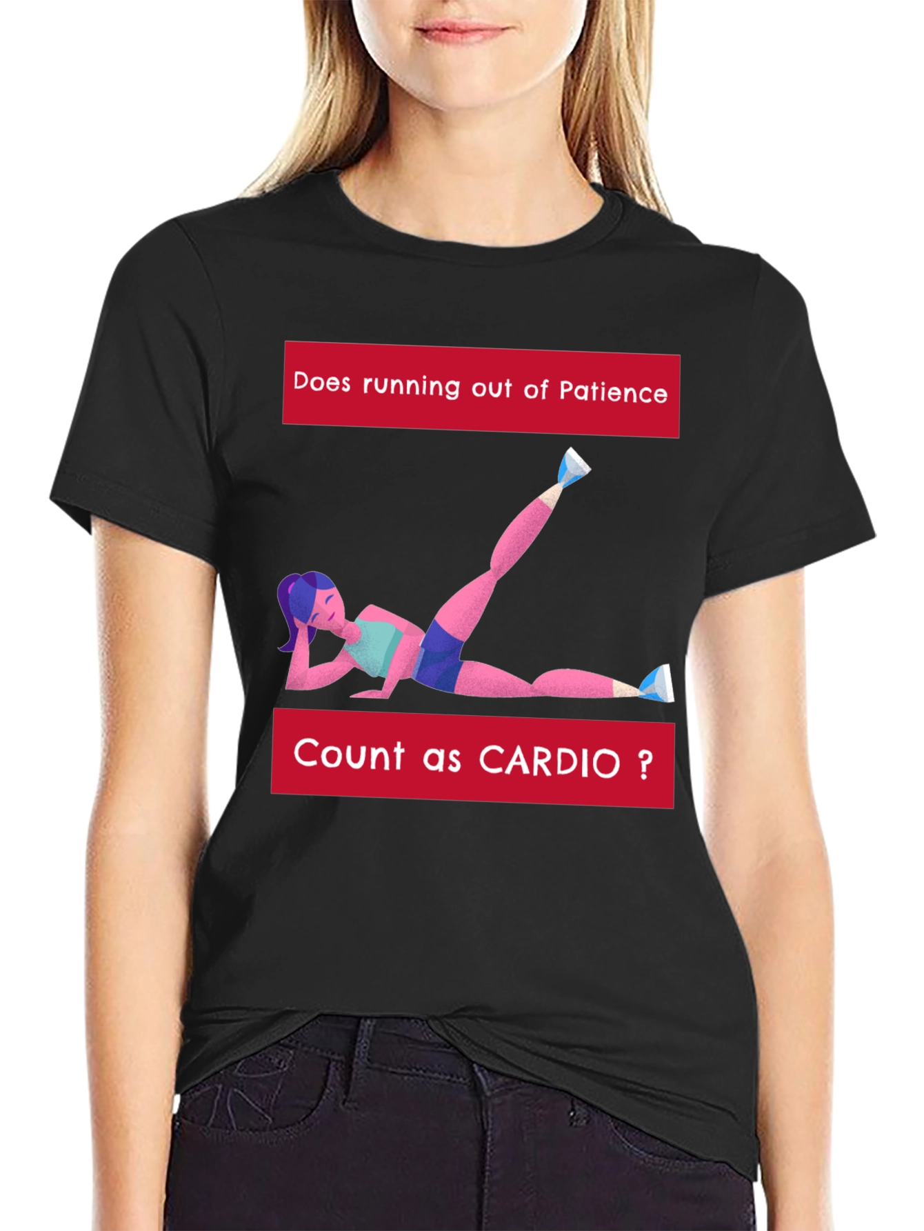 Cardio Patience Graphic T-Shirt