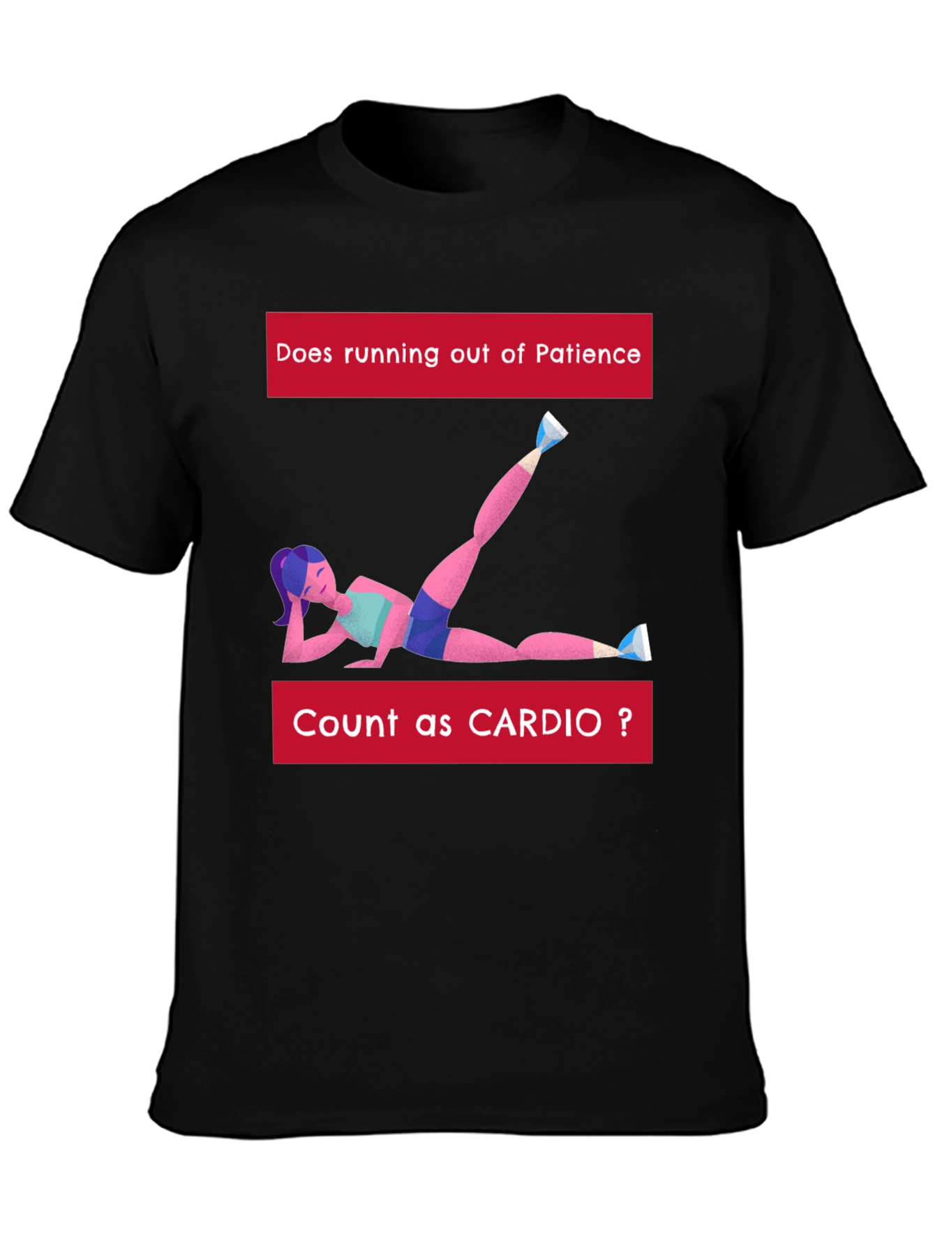 Cardio Patience Graphic T-Shirt