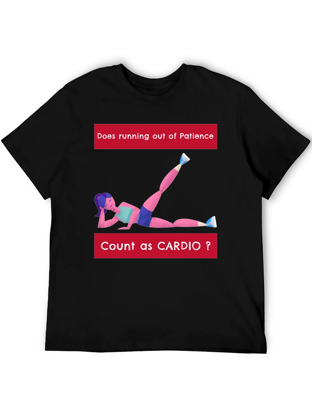 Cardio Patience Graphic T-Shirt