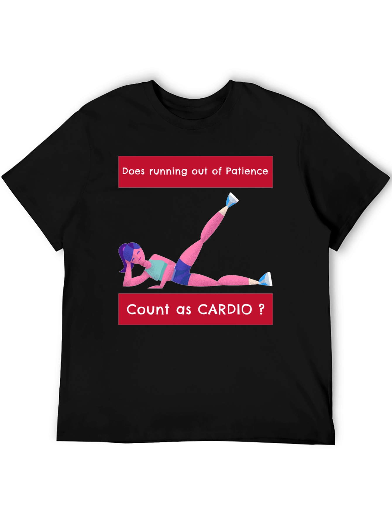 Cardio Patience Graphic T-Shirt