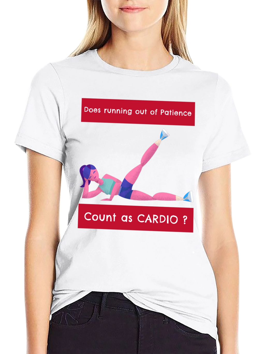 Cardio Patience Graphic T-Shirt