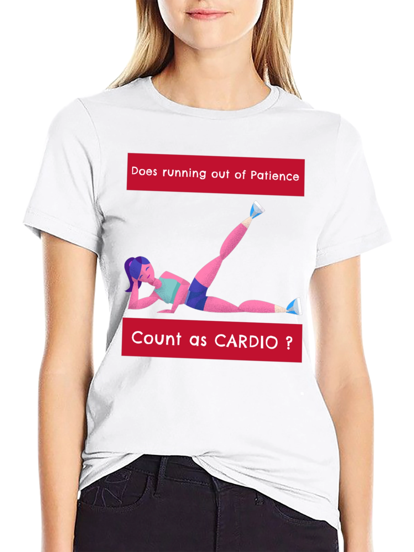 Cardio Patience Graphic T-Shirt