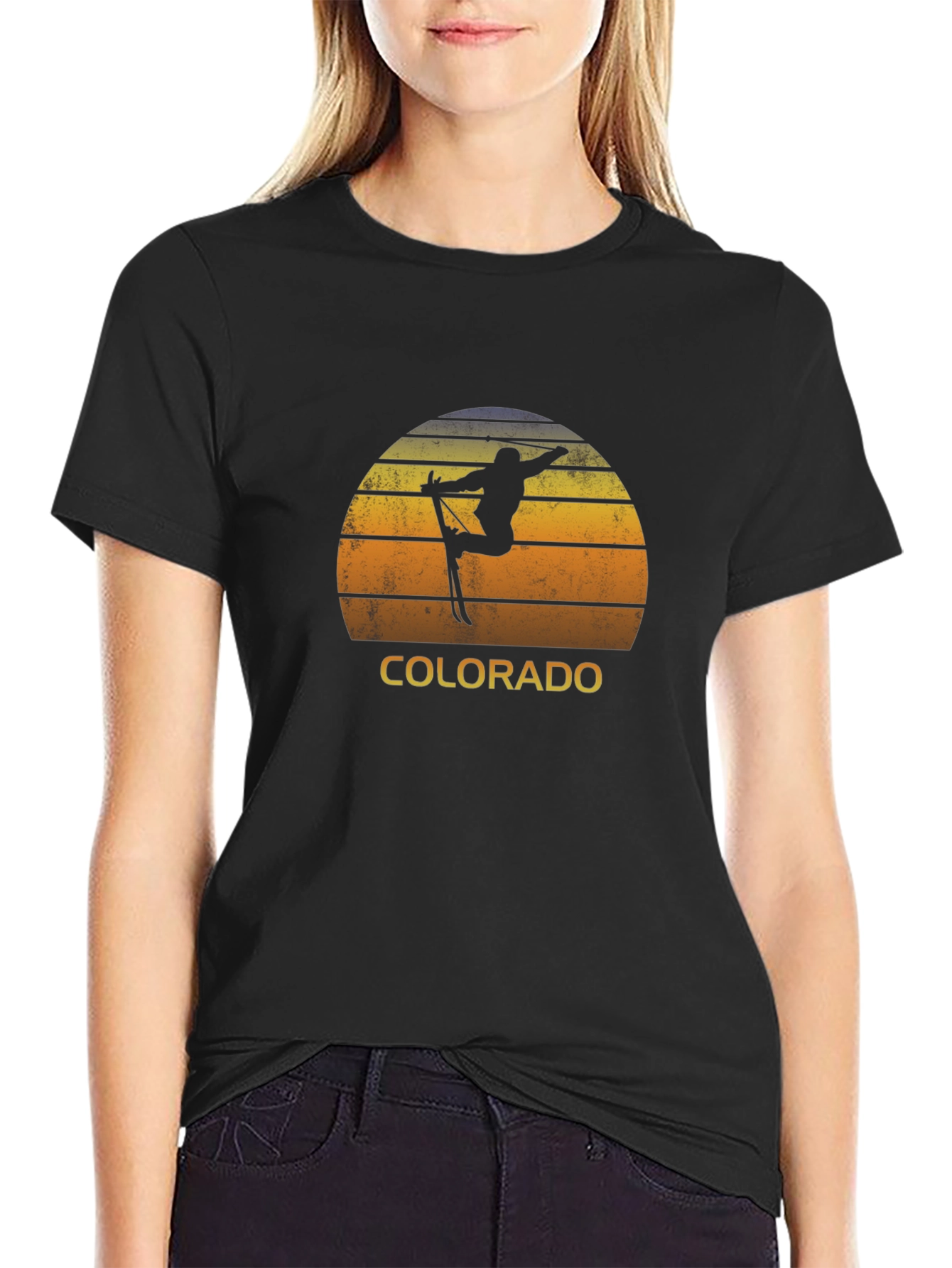 Colorado Retro Ski T-Shirt - Unisex Graphic Tee