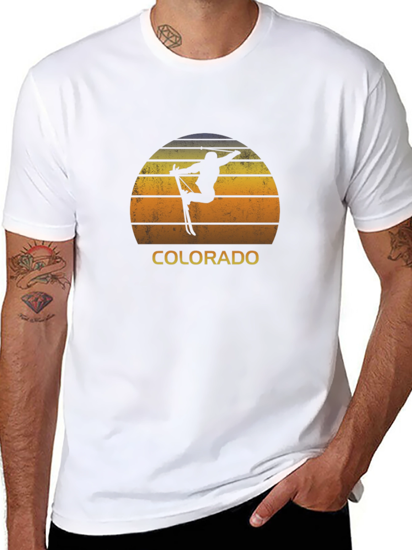 Colorado Retro Ski T-Shirt - Unisex Graphic Tee