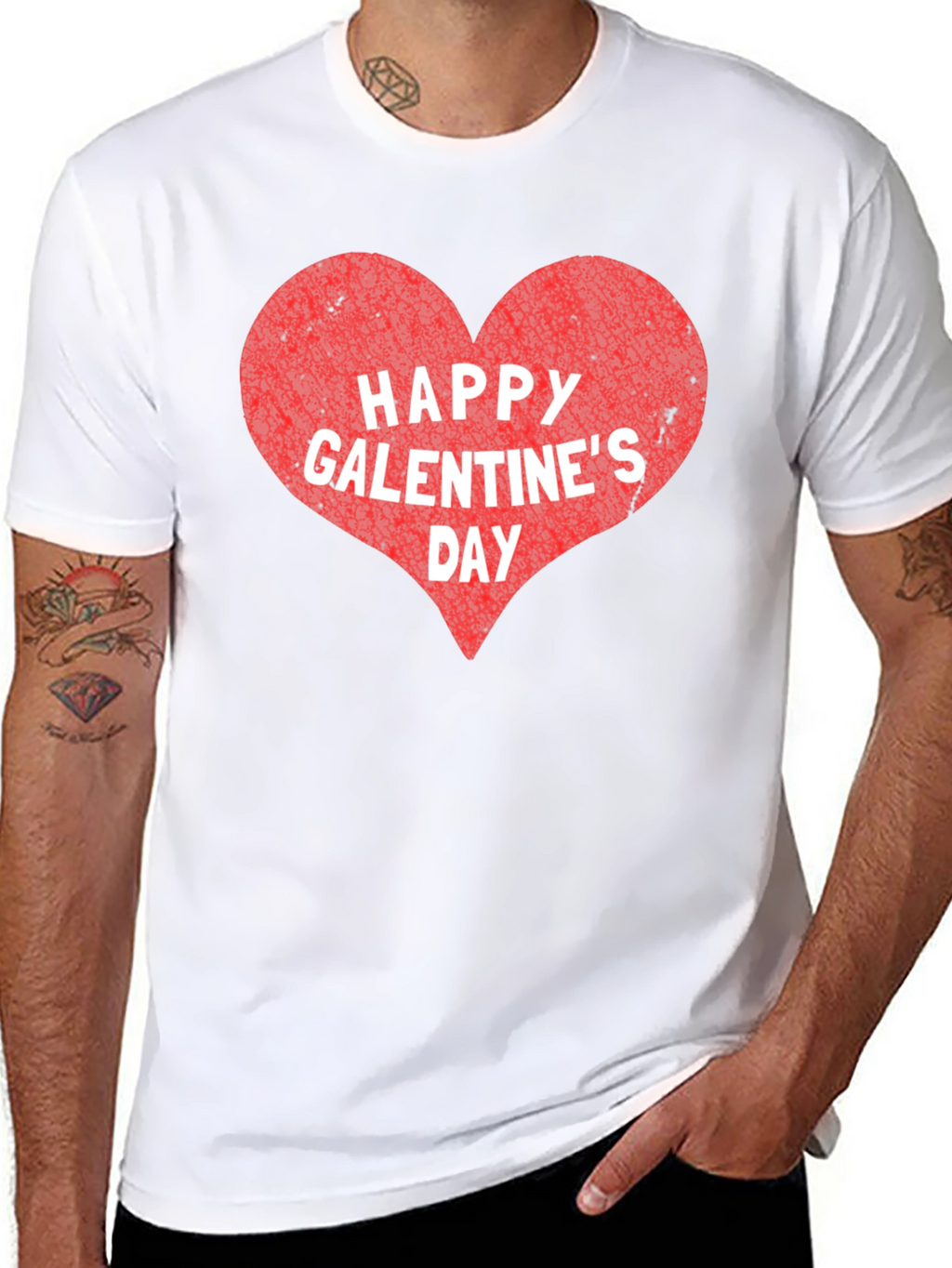 Happy Galentines Day Heart Graphic T-Shirt