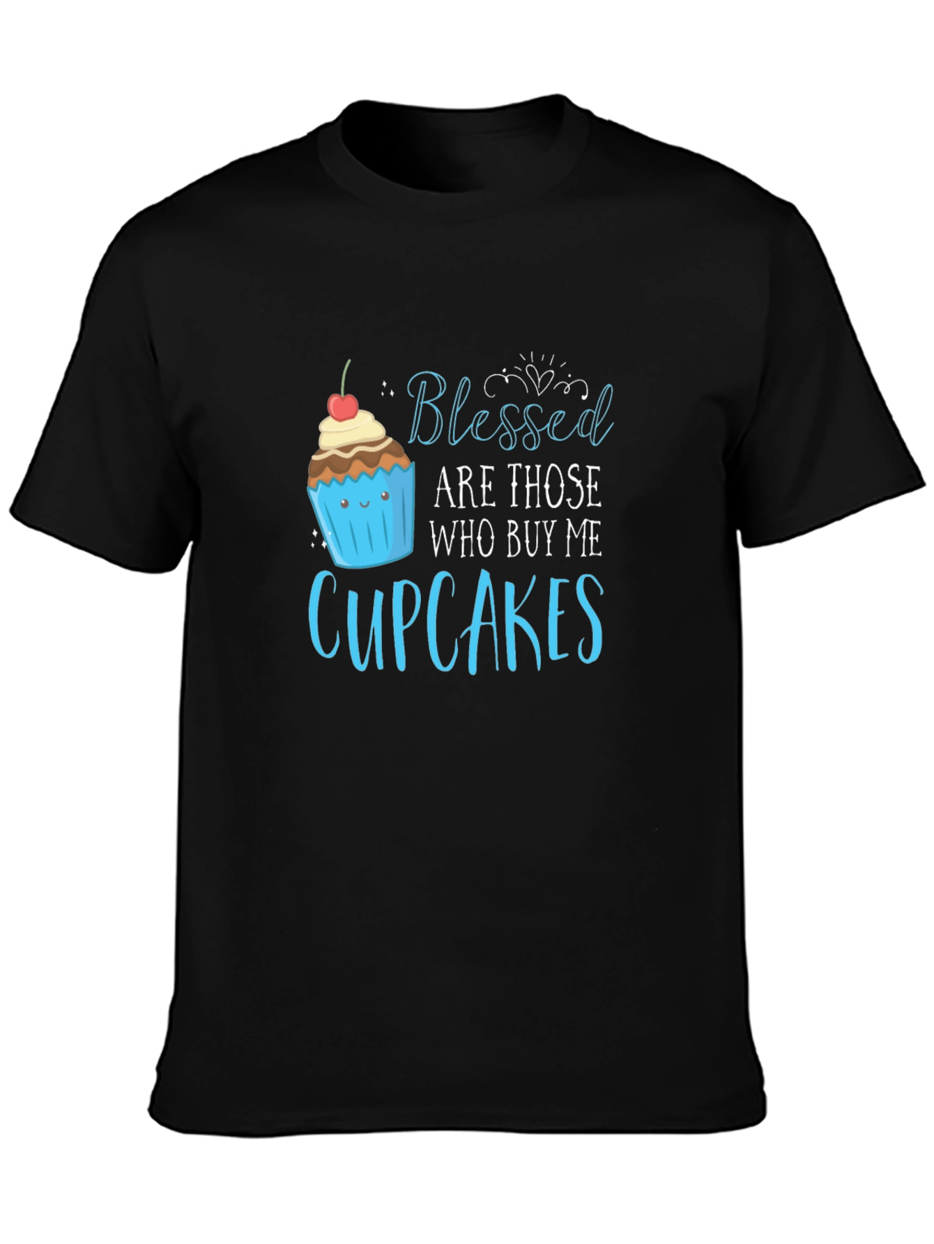 Blessed Cupcakes Graphic T-Shirt